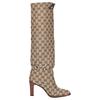 GG Canvas Mid-heel Boot 551149 KY9V0 9770