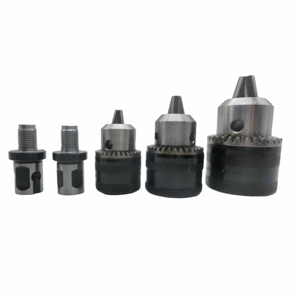 Collet Chuck Holder for Collets Lathe Milling Tool Power Tool Accessories Air Impact Wrench Converter B16 Light Taper Hole Chuck