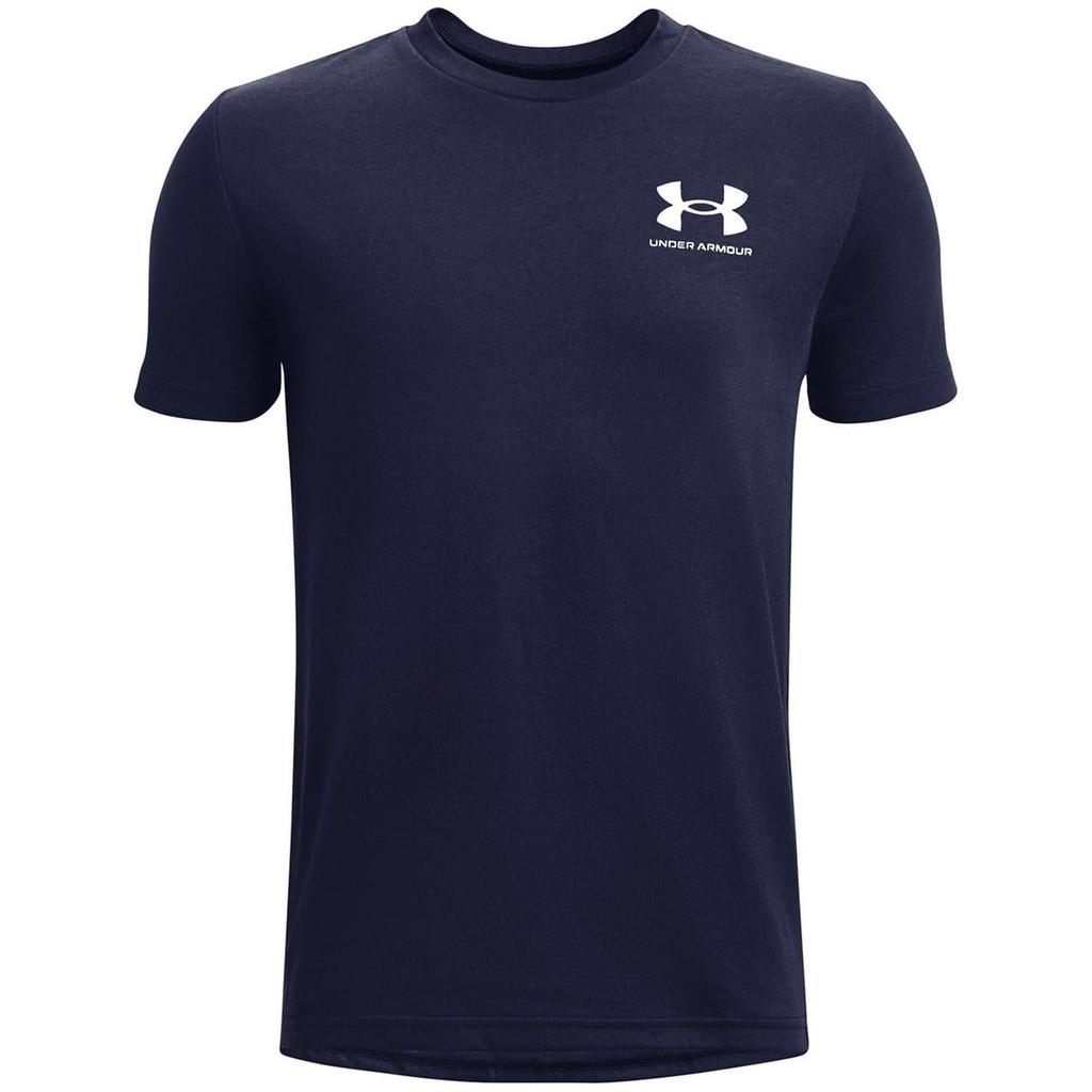 Under Armour Boys Logo Short-Sleeved T-Shirt