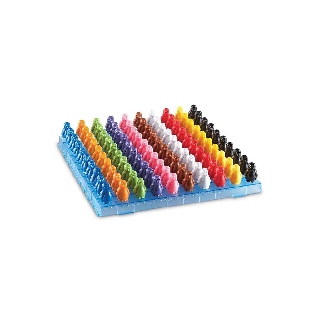 Learning Resources Penguins On Ice(TM) Math Activity Set Math Game Let's Calculate with the Penguins LER 3311