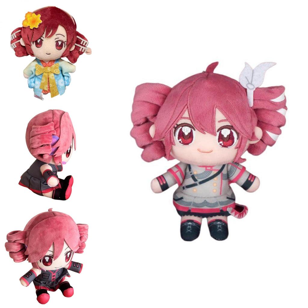 Cute Kasane Teto Plush Doll With Short Fur Design Perfect For Anime Collectors