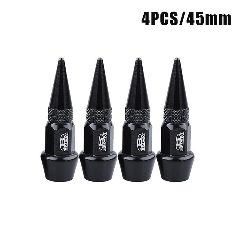 45/60Mm Spiked Valve Caps, Aluminum Dustproof & Waterproof Tire Valve Stem Caps, Suitable For Cars, Trucks And Motorcycles