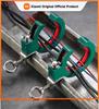 Cable Tray Pulley Roller Cable Laying Roller Helper Adjustable Clamp Pulley for Efficient Wire Guide Fixation Auxiliary Tool