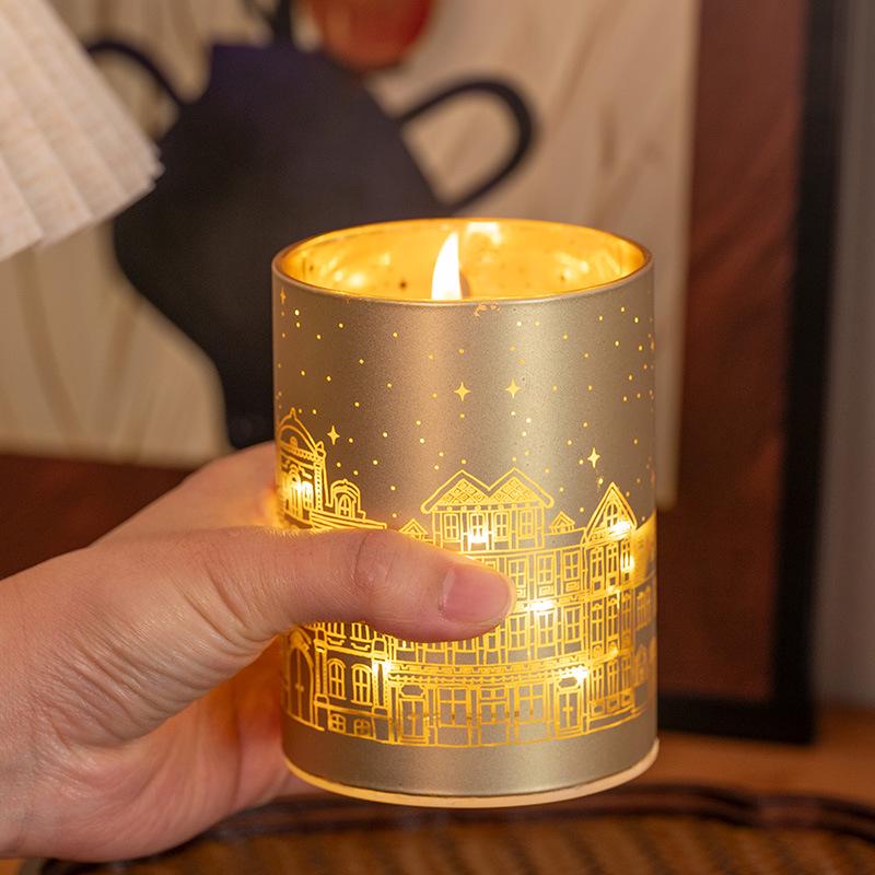 Luminous Scented Candle - Christmas Aroma Ornament for Home & Bedroom
