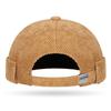 Women's Retro Corduroy Brimless Melon Cap - Trendy Autumn/Winter Yuppie & Hip-Hop Style Hat