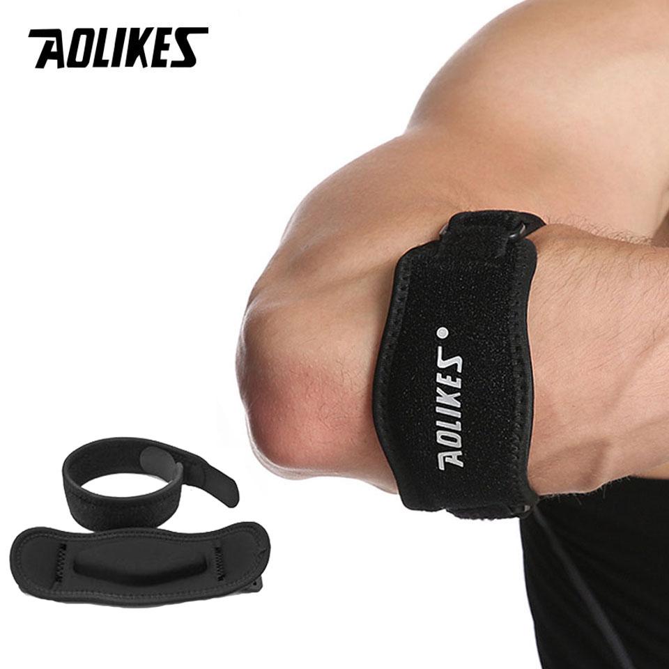 Aolikes Tennis Elbow Brace Pain Relief Support For Tennis Golfers Elbow Tendonitis Strap For Men