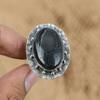Mothers day Deal Picasso Jasper Stone Sterling Silver Engagement Ring US 9.25