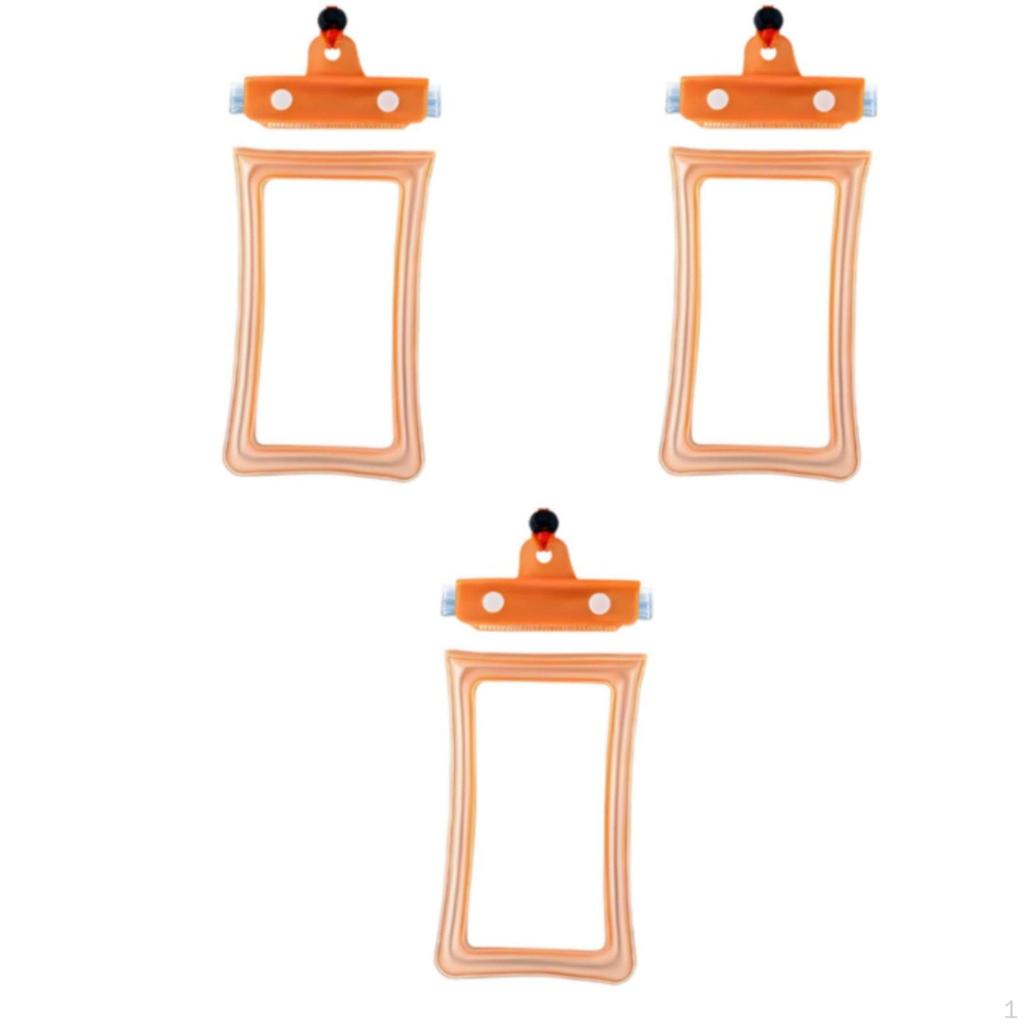 Waterproof Phone Protector Touch Sensitive Underwater Case Floatable Design Mobile Accessory