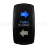 12V 20A Blue Led Car Boat Laser Rocker Switch ON OFF (ON) OFF ON OFF ON (ON) OFF ON (ON) OFF (ON) Waterproof