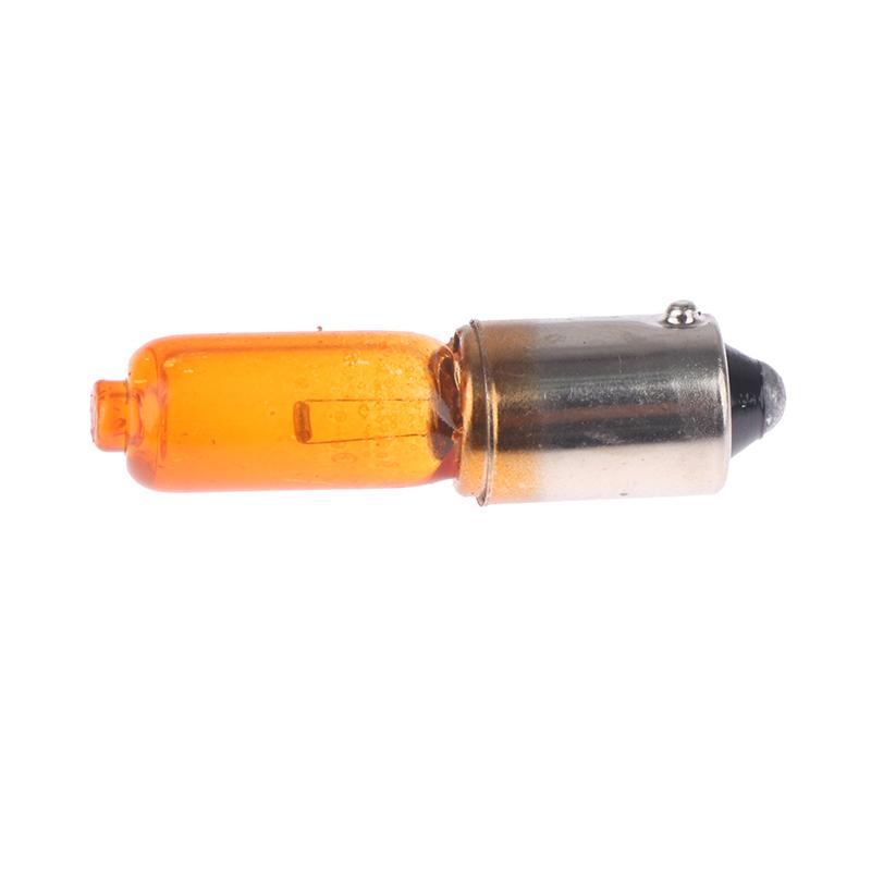 2Pcs Amber Light Bulbs Universal 12V 21W Auto Car Motorcycle Motorbike Scooter Mini Miniature Indicator