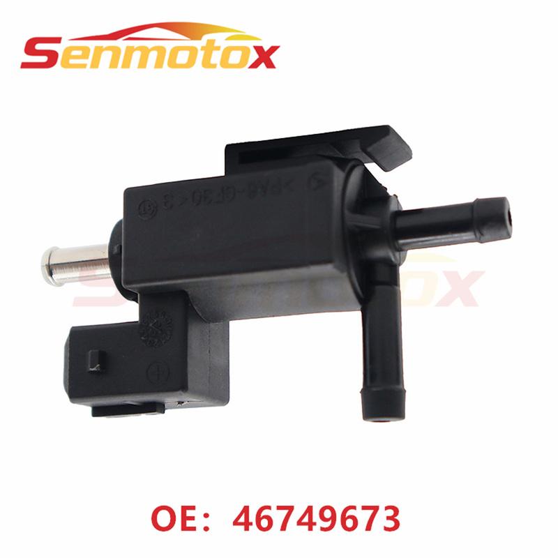 46749673 Turbocharger Vacuum Solenoid Valve For Fiat 500 Punto Doblo Stilo Bravo Alfa Romeo 147 Lancia Delta 60801980 46813571