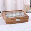 Wood Watch Case Watch Storage Box Stylish Watch Container Practical Watch Holder Watch Organizer Wood Material for Watch