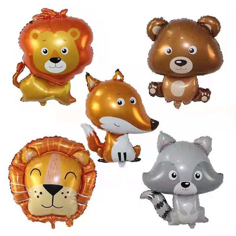 

Новый хит продаж, мультяшное животное, голова льва, история игрушек, вечерние украшения, надувной воздушный шар из фольги для дня рождения или