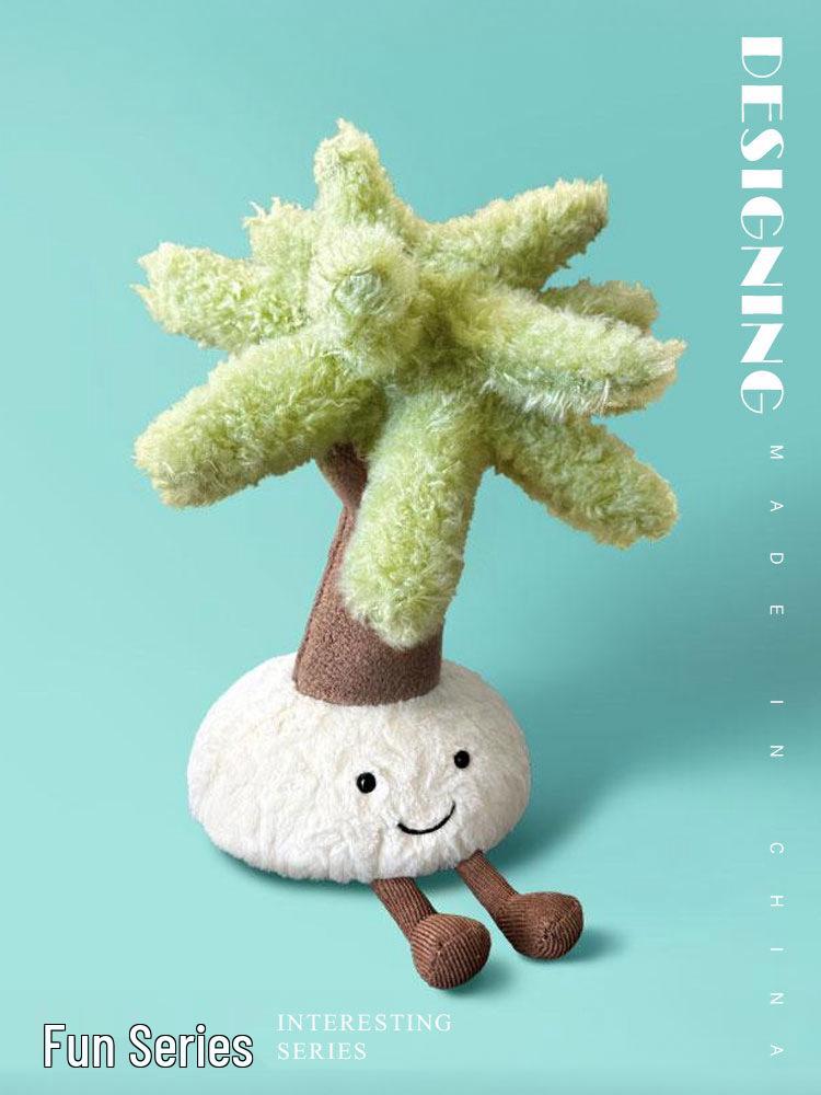 Coconut Doll Pencil Ruler Plush Toy & Teddy Bear Pencil Case - Children's Gift.