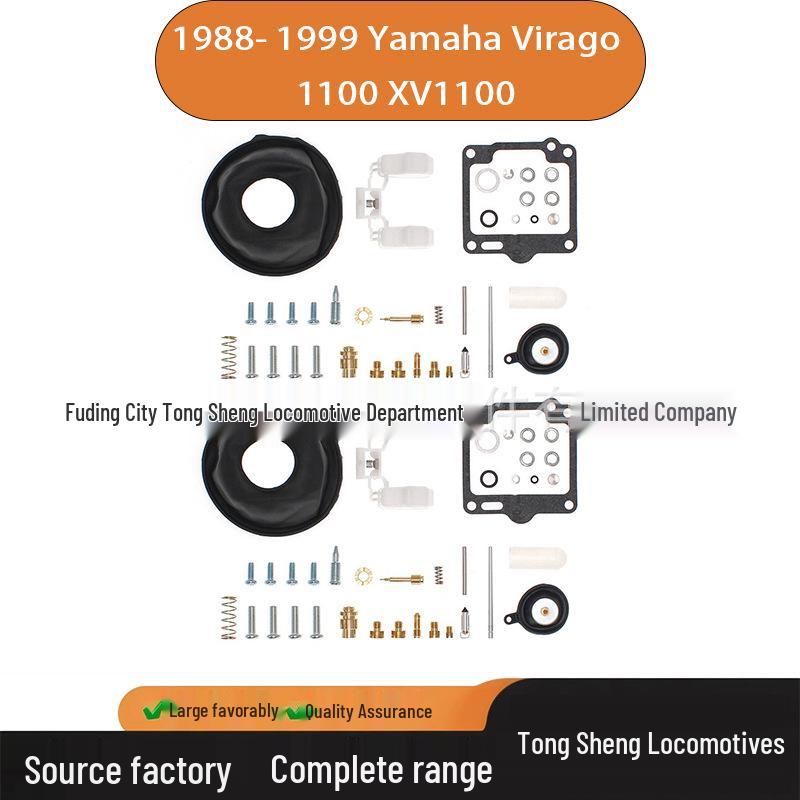 

2-Piece Carburetor Repair Kit for Yamaha Virago XV1100 (1988-1999) Contact Customer Service