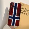 Obal na telefon Norsko Vlajka Pro iPhone 17 16 15 14 11 12 13 Pro Max mini XR 16e 15 16 Plus 17 Air Plné krytí