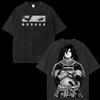 Naruto Madara Uchiha Oprané Anime Tričko Streetwear Manga Tričko Nadměrné Anime Tričko Muži Ženy Krátký Rukáv Vysoká Kvalita Dámské Pánské Oblečení