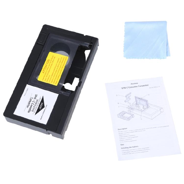 Конвертеры кассет для видеокамер VHSC Моторизованный адаптер для плавной передачи видео на кассету VHS Адаптер Видеокассетные конвертеры 1