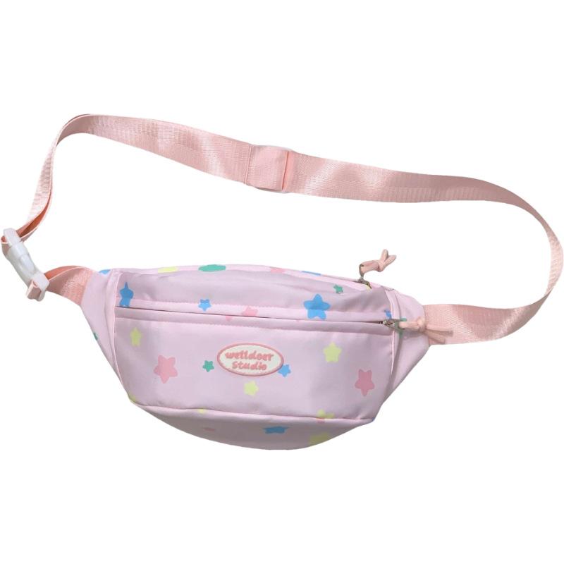 Cute women's messenger bag design sense niche shoulder small backpack high value sports chest bag waist bag women