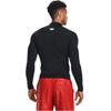 Under Armour Mens HeatGear Mock Neck Raglan Long-Sleeved Base Layer Top