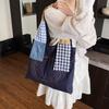Spring New Tote Bag Female Student Retro Niche Shoulder Bag Japanese Large-capacity Shopping Bag Fashionable Tote Bag