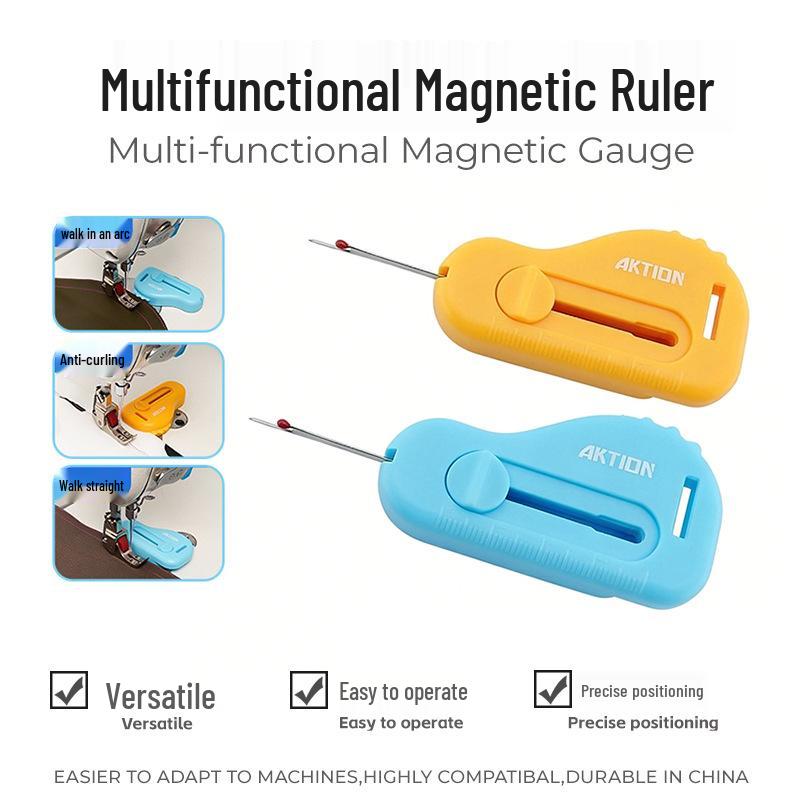 Anke Xin Small Monster Magnetic Ruler - Non-slip, Multifunctional Sewing Tool