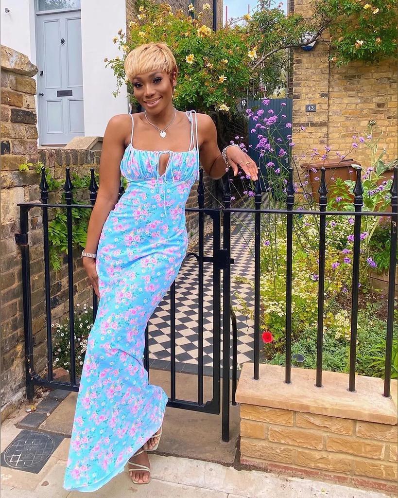 Women's Summer Floral Bodycon Maxi Dress Spaghetti Strap Sleeveless Boho Long Dresses