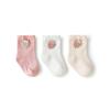 3Pairs Rabbit Toddle Short Tube Socks Strawberry Newborn Cartoon Socks Baby Cotton Socks  Autumn