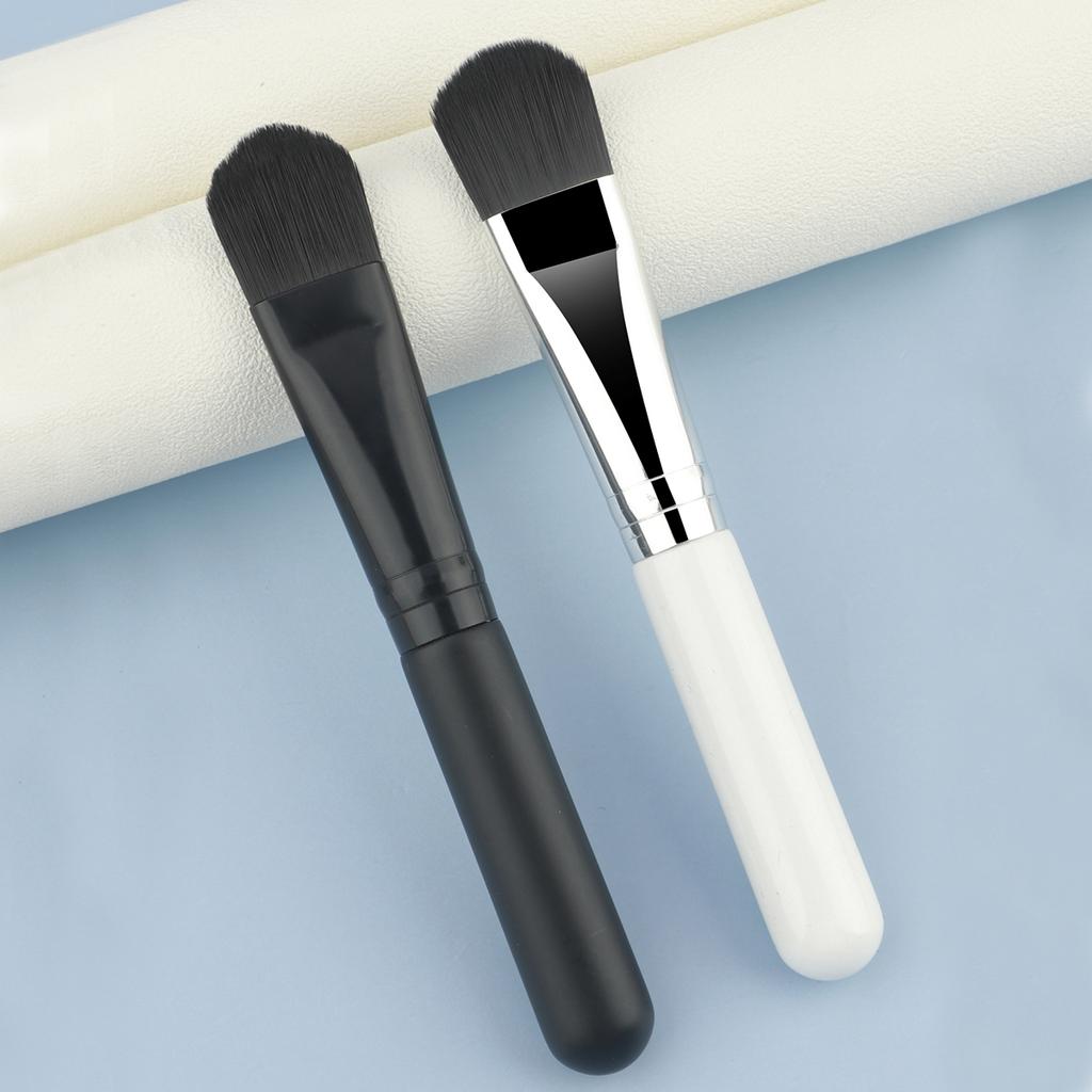 Face Mask Brush Flat Soft Hair Facial Cleansing Skin Care Blender Foundation Applicator Concealer Brush Beauty Makeup Tool