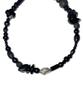 Runds Karen Silver Black Gemstone Bracelet