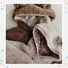 Baby Newborn Baby Cold Weather Clothing [kalavika] Clothes, Rompers, Bear, Hooded, Fluffy, Jumpsuit, Boys, Girls, Coveralls, Clothes, 60, 70, 80, 90,