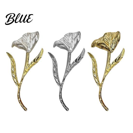 Pin Women Brooch Sparkling Rhinestones Flower Leaf Shape Lapel Versatile