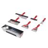 Drywall Finishing Hand Tool Kit Multifunctional Stainless Steel Drywall Mud Tools Set for