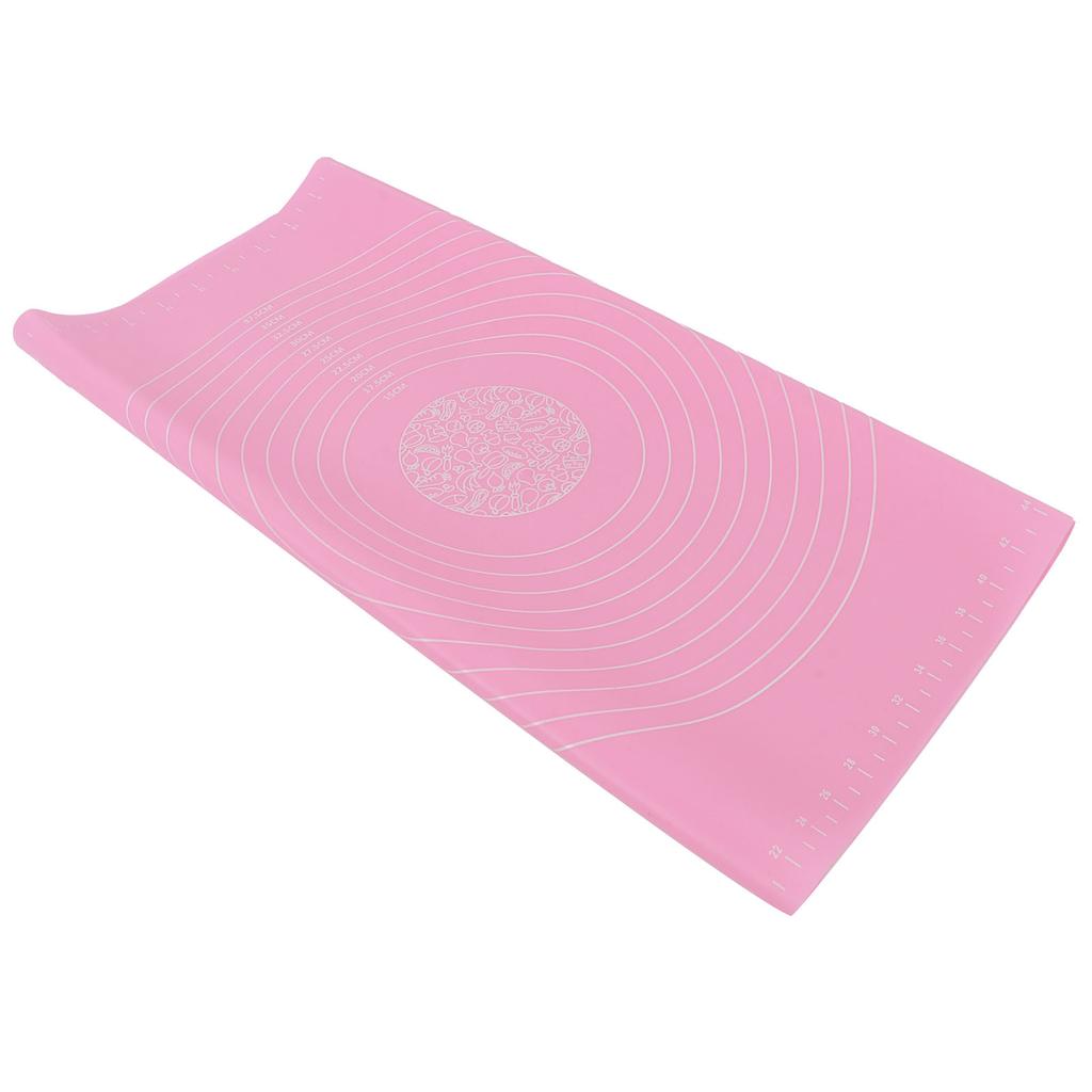 Silicone Knead Mat with Scale Chopping Board Nonslip Baking Tool Heat Resistant Oven Mat