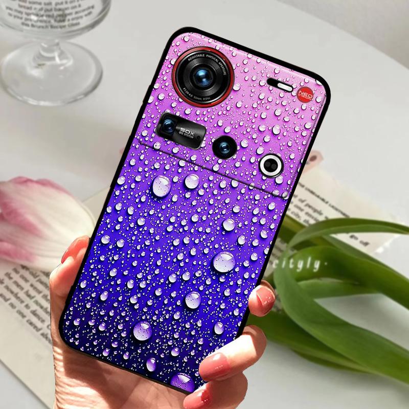 For ZTE Nubia Z70 Ultra 5G Case NX733J Shockproof Soft TPU Silicone Phone Cover For ZTE Nubia Z60S Pro 5G Z50S Pro Bumper Fundas