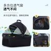 DL01 Pet Cart, Dog, Cat, Teddy Baby Cart, Small Pet Cart, Lightweight, Detachable, Single Wheel Folding