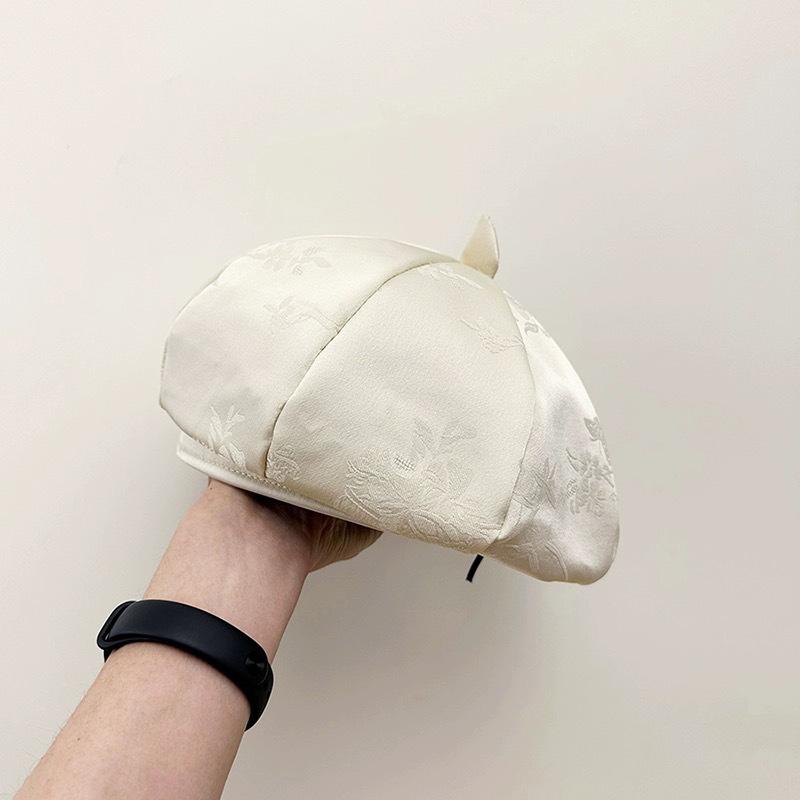 Fisherman Chinese Style Hat Female Spring And Summer Elegant Thin Cap Visor