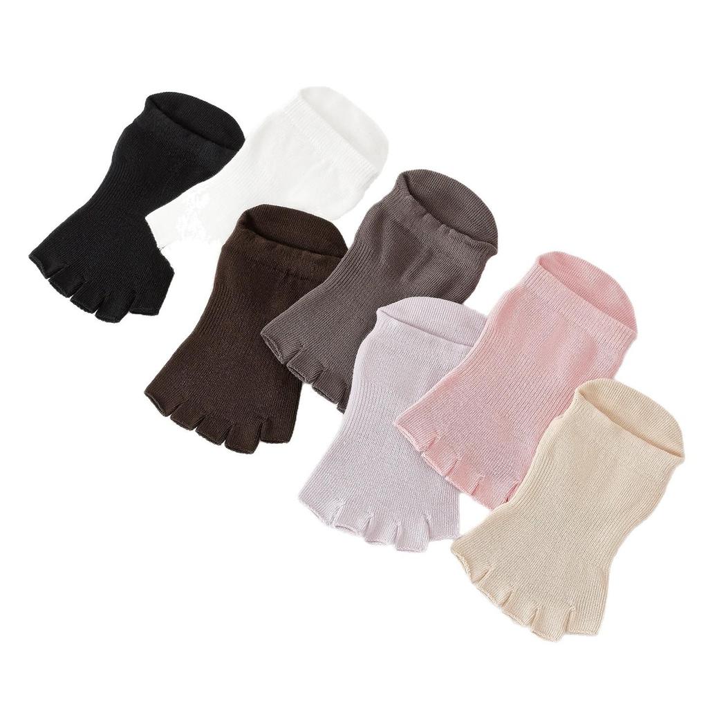 Women's Non-Slip Yoga & Pilates Open-Toe Socks for Spring and Summer