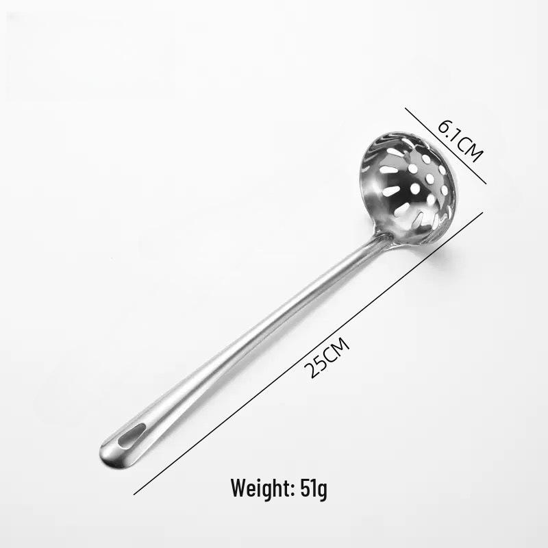 

Stainless Steel Skimmer & Ladle Set for Hot Pot - Long Handle Cooking Utensils