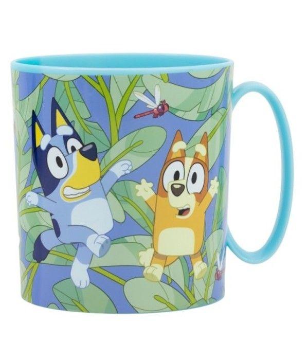 Mug - Bluey - Mélamine - 350 ml - Rond - Compatible lave-vaisselle