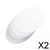 2x 100x Button Blank Paper Craft Making Spare Portable Simple To Use Accs Direct Replaces Round