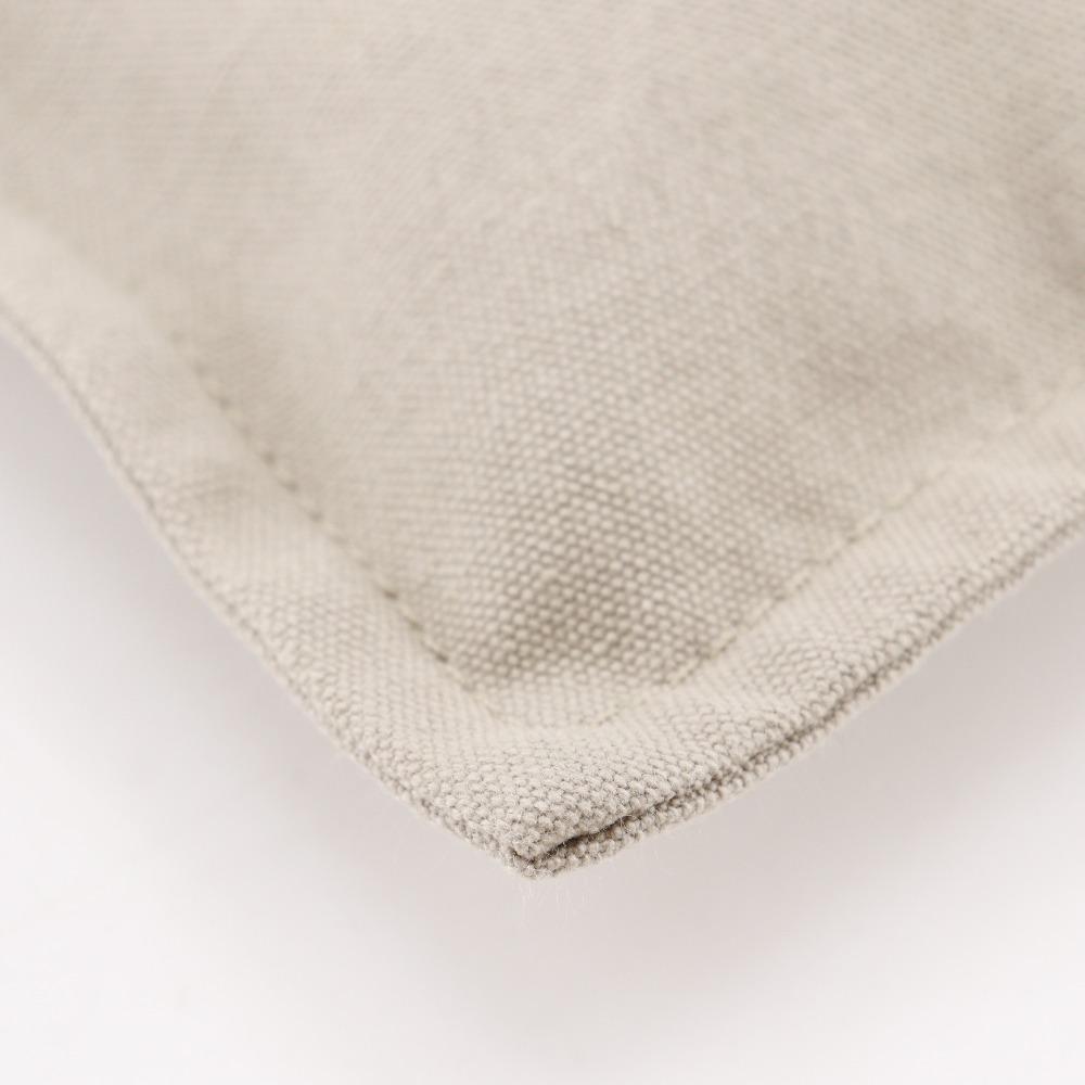 HERMES Bora Bora MM Pouch beige cotton unisex Used
