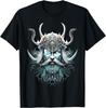 North Myths Odin Valhalla TShirt 100 Cotton ONeck Short Sleeve Summer Casual Mens Tshirt Streetwear