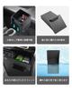 New Model Mitsubishi Delica D5 Console Box Center Console Tray Storage Compartment ABS Material Delica D5 Console Box Car Interior Storage Box Car