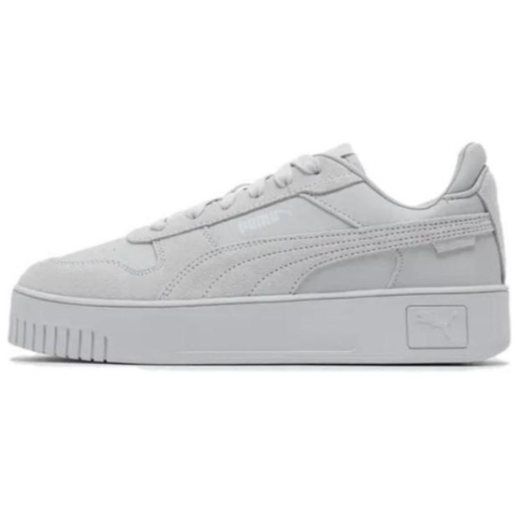 New PUMA Carina Street Low Top Skateboard Shoes Women's Gray 395093-06