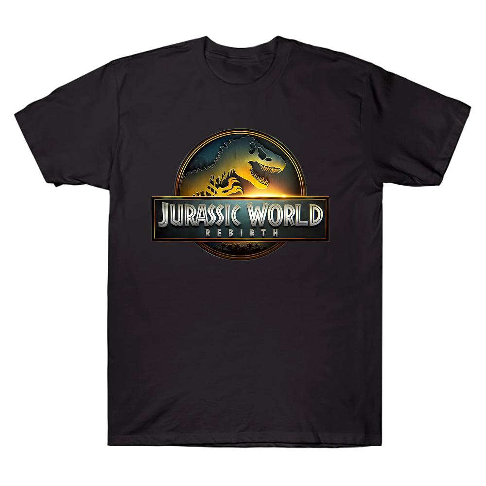 Jurassic World Rebirth T Shirt Men Women 2025 Shirt Cotton Print Clothing Summer Fashion Crewneck Short Sleeve Tees Casual Chic