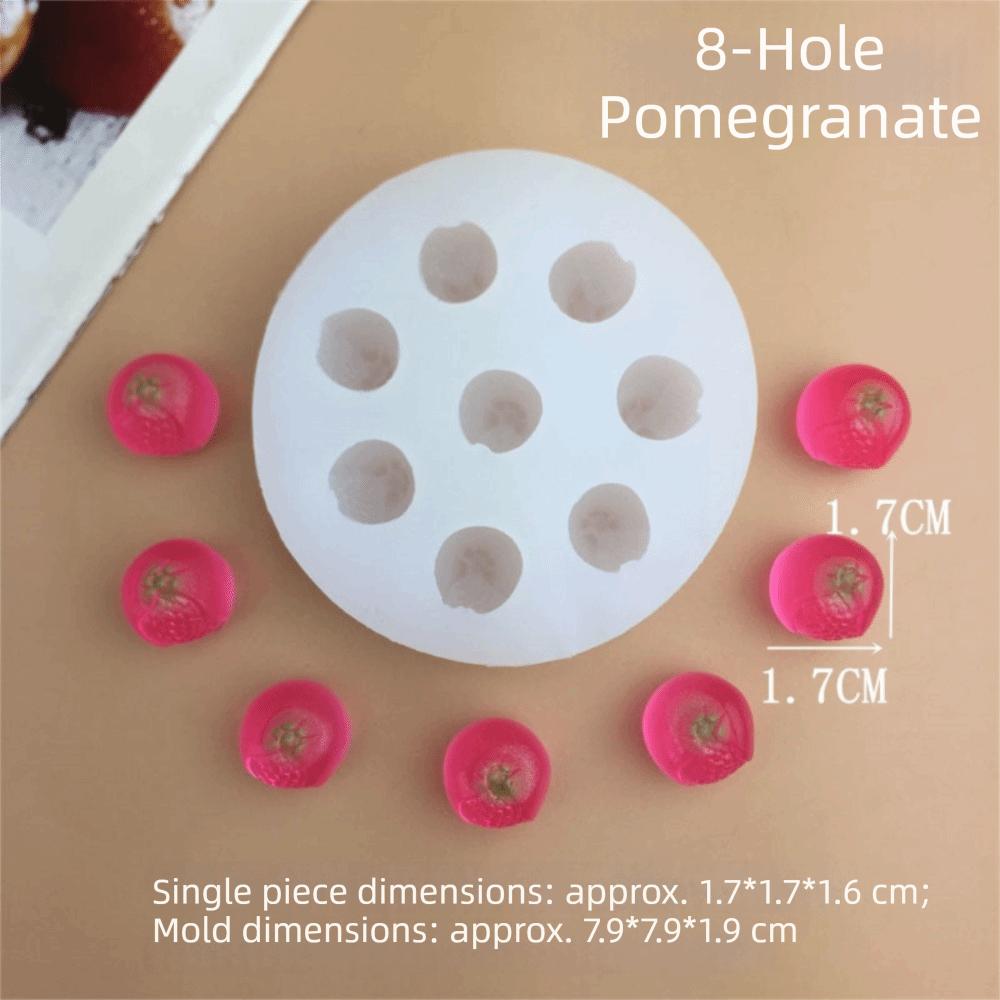 Silicone Fruit Gummy Cake Mold Safe Chocolate Mold New Baking Cake Decoration Tool Fondant Craft