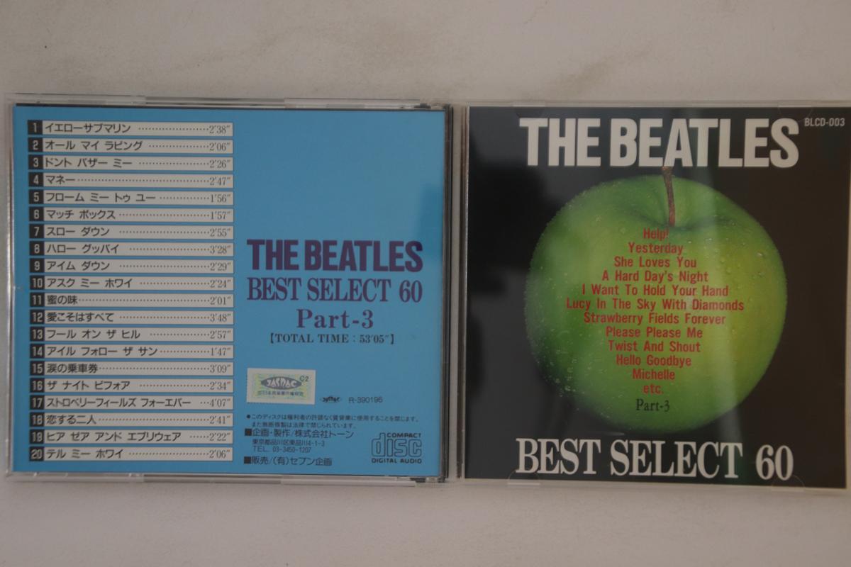 

CD BEATLES - Best Select 60 Part-3 BLCD003 TONE Japan Rock Used