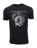 Chevele Fledermaus Grafik T-Shirt