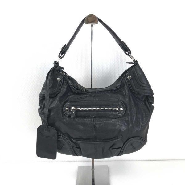 CIMABUE Shoulder Hand Tote Bag Black(USED)